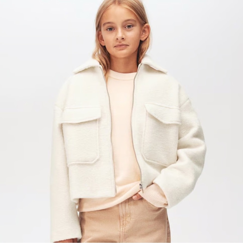 H&M Felted Girls Jacket